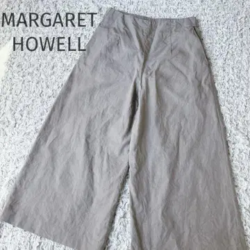 새상품급 MARGARET HOWELL 린넨 소재 구르카 팬츠 와이드 팬츠
