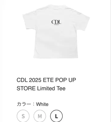 CDL TOKYO POP UP STORE Limited 티 L 사이즈