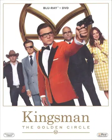 외국 영화 Blu-ray 킹스맨 골든 서클 Blu-ray & DVD