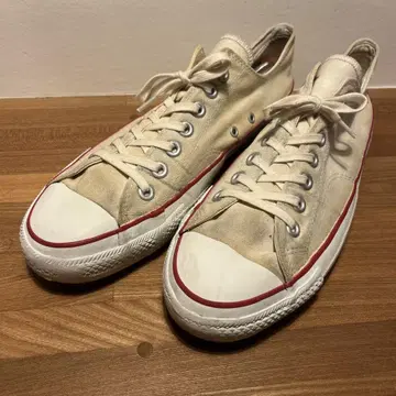 80년대 usa 제작 CONVERSE ALL STAR 베이지 로우컷