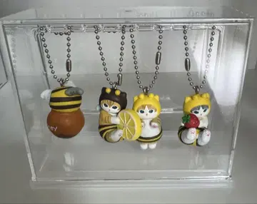 새상품급 모프 샌드 키링 4개
