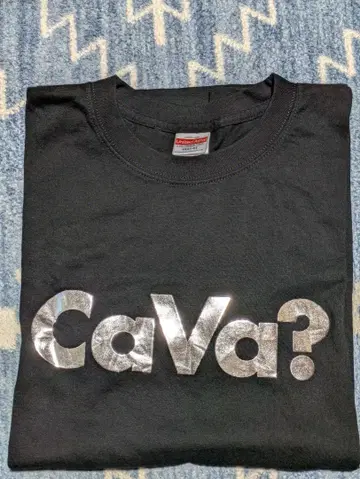 비블랑카 CaVa? 티셔츠 M 블랙
