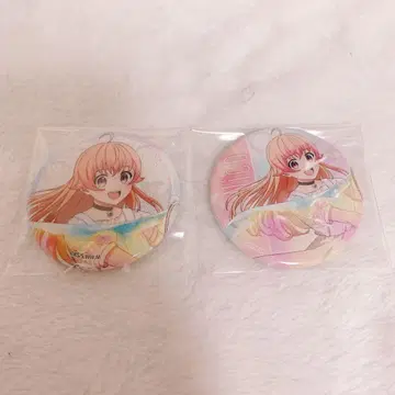 위치 워치 애니메이트 버블 캔뱃지 와카츠키 니코 레어 노멀