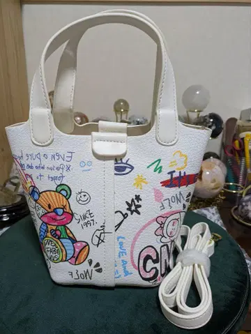 숄더백 곰돌이 인기 숄더 끈 포함