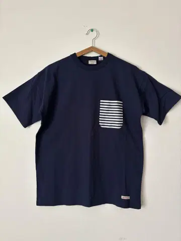 새상품 GOOD WEAR 반팔 티셔츠 #포켓 티 네이비 USA 코튼