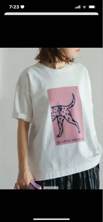 FIL DE FER 달마시안 PT 반팔 TEE