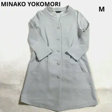 MINAKO YOKOMORI 롱 원피스 긴팔 포켓 부착 M 사이즈