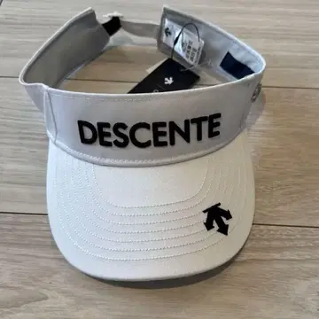 DESCENTE 골프 선바이저 여성용 미사용 새상품