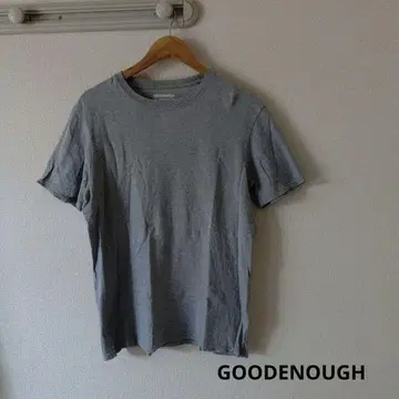 하자 있음 GOODENOUGH 굿이너프 T셔츠 그레이 L 사이즈