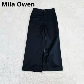 571 미라 오웬 와이드 치노 팬츠 25SS 네이비 와이드 팬츠