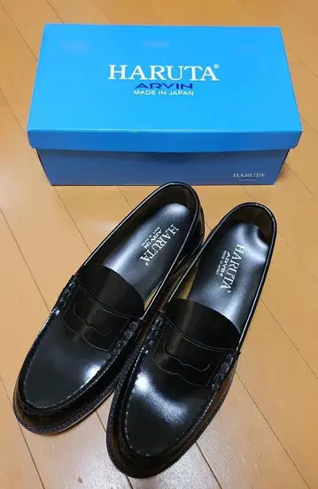 HARUTA 로퍼 블랙 컬러 일본제