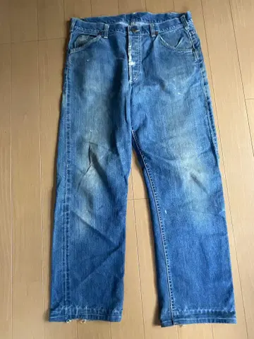 lee 101b 빈티지 60s 사이드 블랙 택 w36 36인치