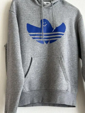 adidas 그레이 후디 S 사이즈