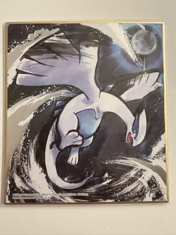 [ 은박 ] [ 레어 미개봉품 ] 루기아 포켓몬 색지 art2