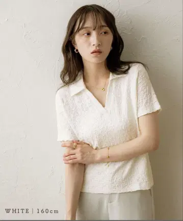 NOAHL 자카드 스키퍼 T셔츠
