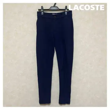LACOSTE 라코스테 여성용 테이퍼드 팬츠 네이비 M 상당