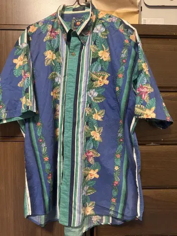 CHAPS RALPH LAUREN 반팔 셔츠 XL 꽃무늬