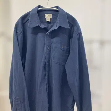 L.L.Bean 다크 블루 긴팔 셔츠 L-REG