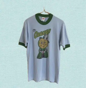 [ USA 제작 ] 빈티지 Mr.ORANGE 티셔츠 M 80년대 90년대