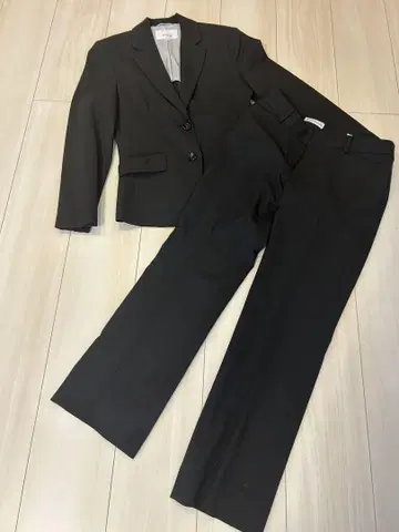 블랙 비즈니스 정장 사이즈 5