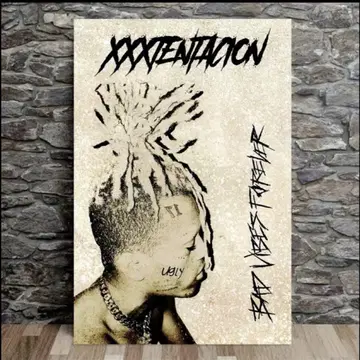 HIPHOP 래퍼 XXX 텐타시온 US 포스터 UK 힙합