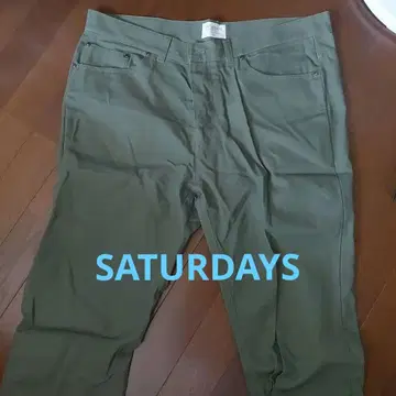 SATURDAYS NYC 올리브 그린 팬츠