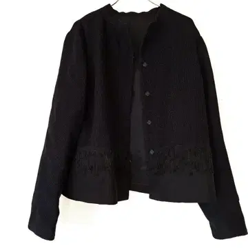 Gabardine K.T 노카라 자켓 사이즈표시 42