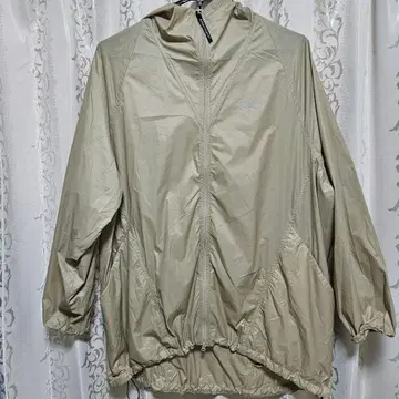 Americana 나일론 볼륨 슬리브 후드티
