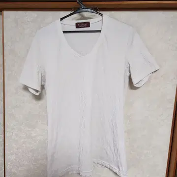 TORNADO MART 샤프 웨이비 저지 반팔 티셔츠 화이트