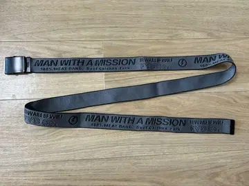 MAN WITH A MISSION GI 벨트 그레이