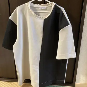 ZARA 7부 소매 상의