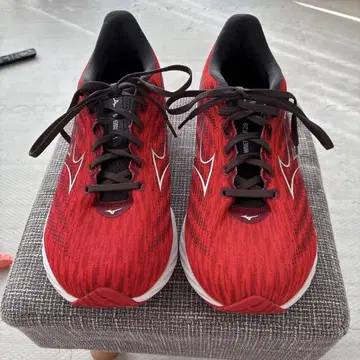 Mizuno Wave Rider 28 레드 27.0cm