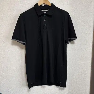 BOSS 블랙 피케 셔츠
