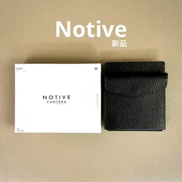 [ 새상품 ] NOTIVE CANTERA 블랙 반지갑