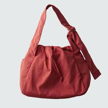 UNIQLO 소프트 파피 숄더백 레드