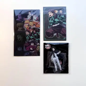 [미개봉] 귀멸의 칼날 | 아크릴 스탠드 티켓 홀더 엽서 세트