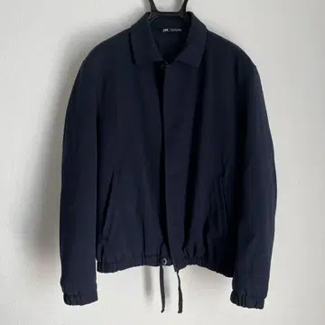 ZARA/네이비 캐주얼 자켓 버튼