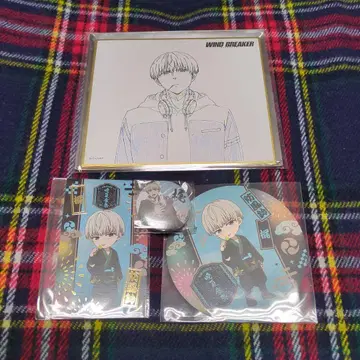 WIND BREAKER 윈드브레이커 카지 렌 TSUTAYA 색지 외 3점