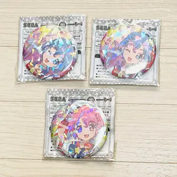 프리파라 도로시 레오나 캔뱃지 굿즈 3점 세트 묶음 판매