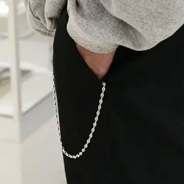 needis Key Chain NY Classic Puffed Chain