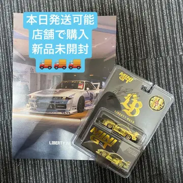 카토 회장 사인 포함 MINI GT 리버티워크 골드 미니카