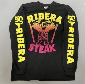 RIBERA STEAK 긴팔 롱 T셔츠 XL 사이즈 스테이크하우스 리베라