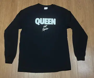 QUEEN Hot Space 긴팔 티셔츠 블랙
