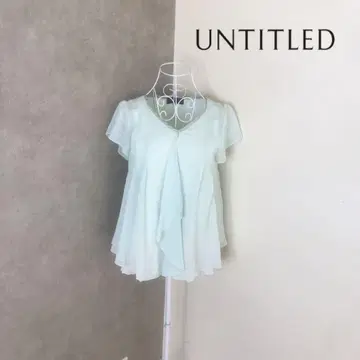 언타이틀 1회 착용 블라우스