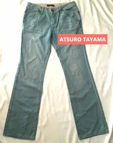 ATSURO TAYAMA 라이트 블루 데님 팬츠