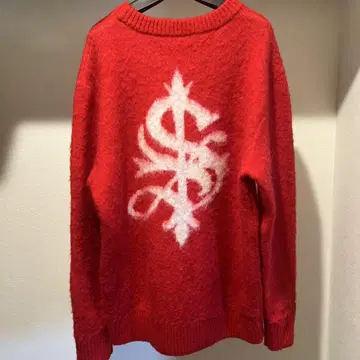 SUPPLIER 서플라이어 Cross Shaggy Knit 스웨터