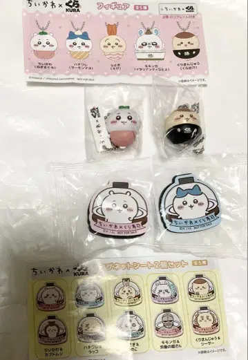 치이카와 쿠라스시 피규어 치이카와 밤만쥬 마그넷 하치와레