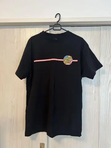 SANTA CRUZ 블랙 티셔츠 사이즈 F
