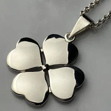 80s Hans Hansen clover necklace antique