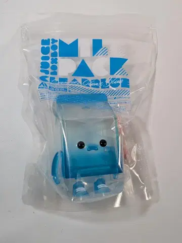 MUUKTOY 주스 박스 보이 밀크 팩 썸머 클리어 블루 소프비
